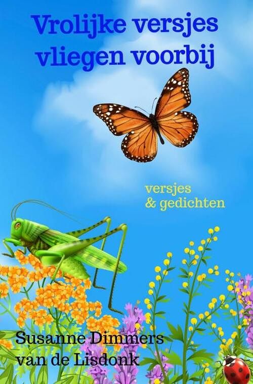 Foto van Vrolijke versjes vliegen voorbij - susanne dimmers-van de lisdonk - paperback (9789403687315)