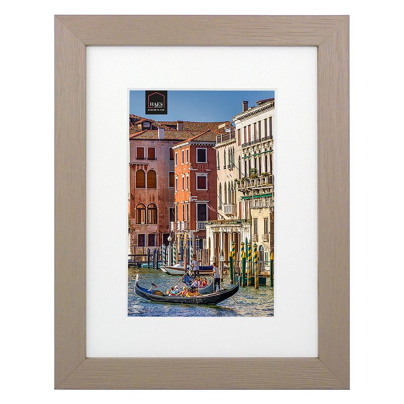 Foto van Haes deco - houten fotolijst venezia bruin 15x20 of 20x30 -sp12830