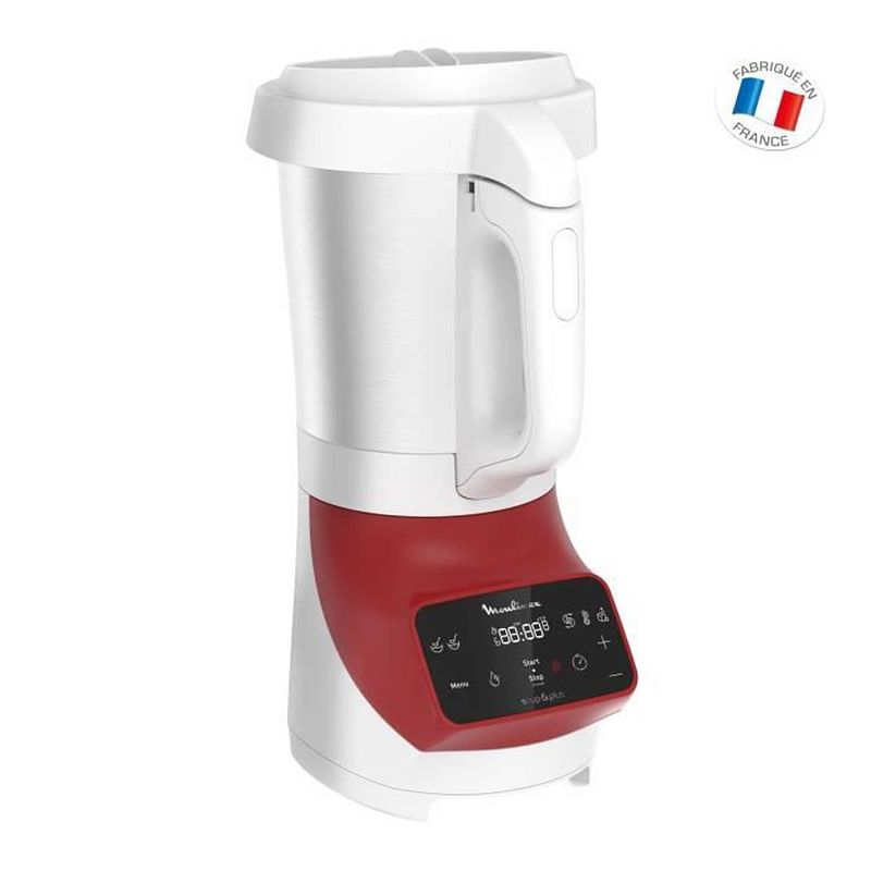 Foto van Moulinex lm924500 verwarmde blender soep & meer 2l rood