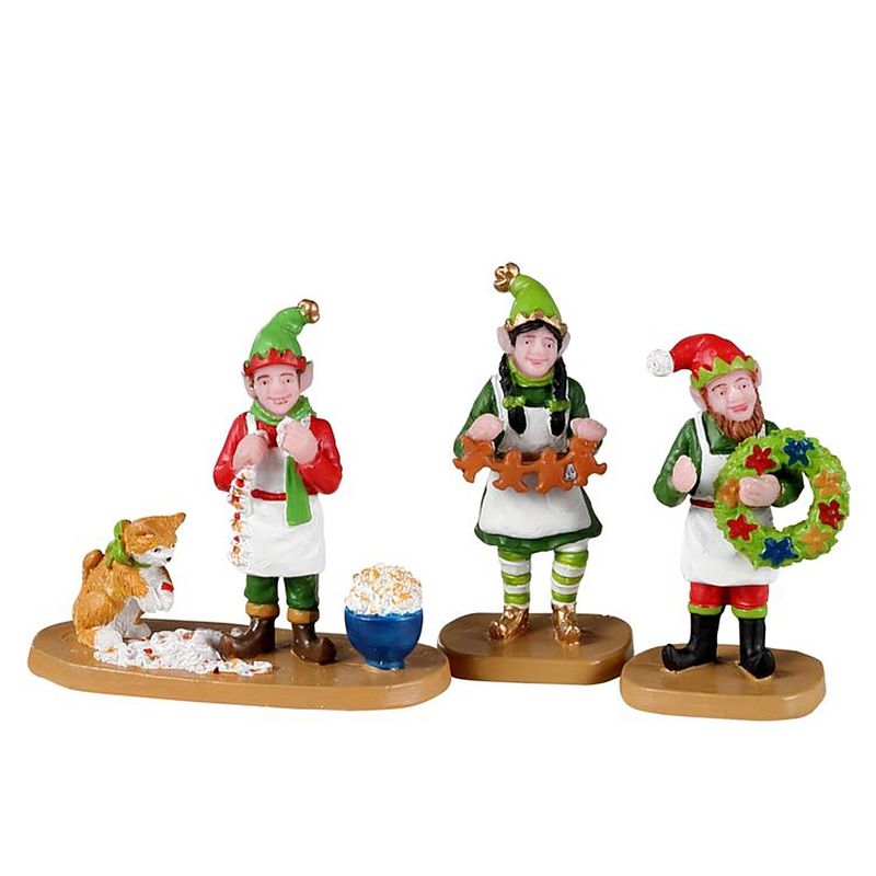 Foto van Lemax - 'scrafty elves's - figuur