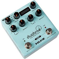 Foto van Nux ndd-6 duotime dual delay gitaar effectpedaal