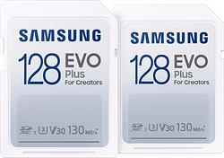 Foto van Samsung evo plus sdxc 128gb - duo pack