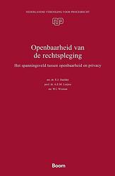 Foto van Openbaarheid van de rechtspleging - a.e.m. leijten, w.i. wisman, e.j. daalder - ebook