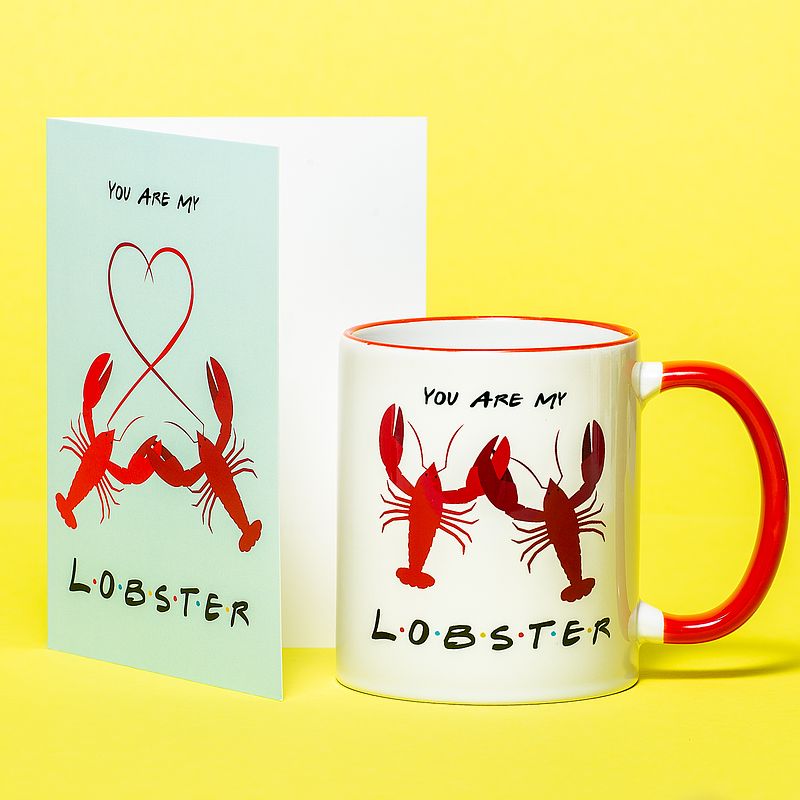Foto van Mok you are my lobster - mok en kaart