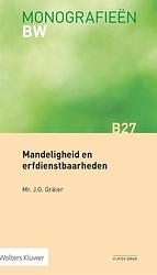 Foto van Mandeligheid en erfdienstbaarheden - paperback (9789013162257)