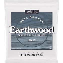 Foto van Ernie ball 2348 earthwood bell bronze light 11-52 snarenset voor westerngitaar