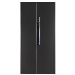 Foto van Frilec bonnsbs238-200eb - amerikaanse koelkast - no frost - met display - 445 liter - zwart