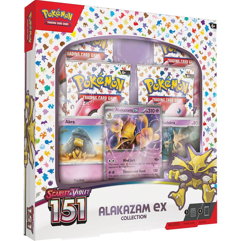 Foto van Pokémon tcg scarlet & violet 151 alakazam ex collection