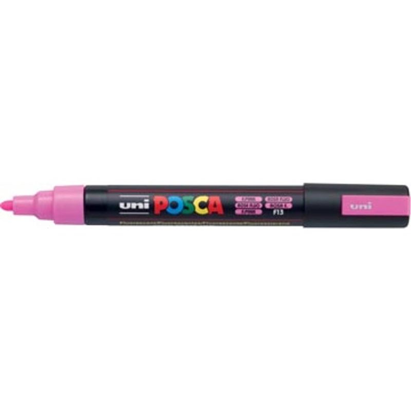 Foto van Posca paintmarker pc-5m fluo roze