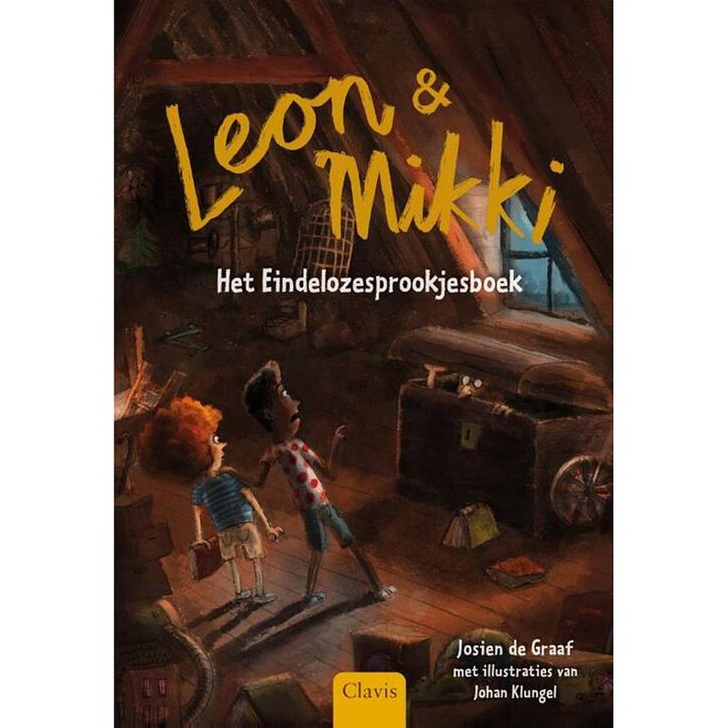 Foto van Leon en mikki, het eindelozesprookjesboek