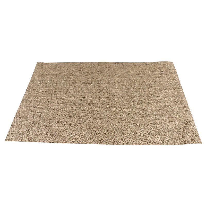 Foto van 6x tafel placemats/onderleggers goud 30 x 45 cm - placemats