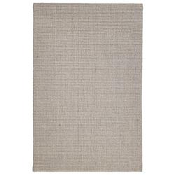 Foto van The living store sisal vloerkleed - 66 x 100 cm - zand - duurzaam - anti-slip