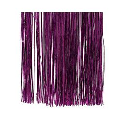 Foto van Decoris - lametta pvc l0.1b50h40 cm violet kerst