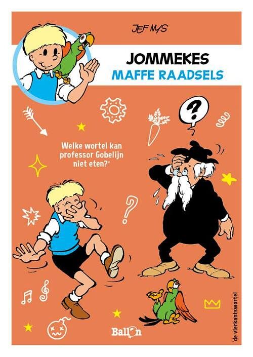 Foto van Jommekes maffe raadsels - paperback (9789403209883)