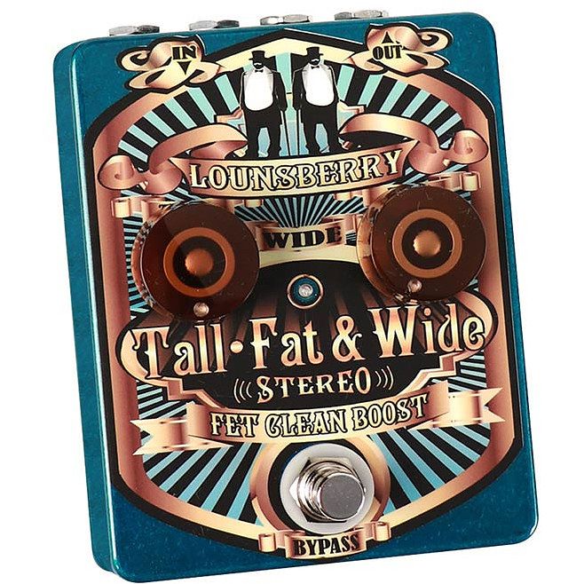 Foto van Lounsberry pedals tfw-2 tall, fat & wide stereo fet clean boost