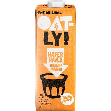 Foto van 2 voor € 3,25 | oatly the original haver orange mango 1l aanbieding bij jumbo