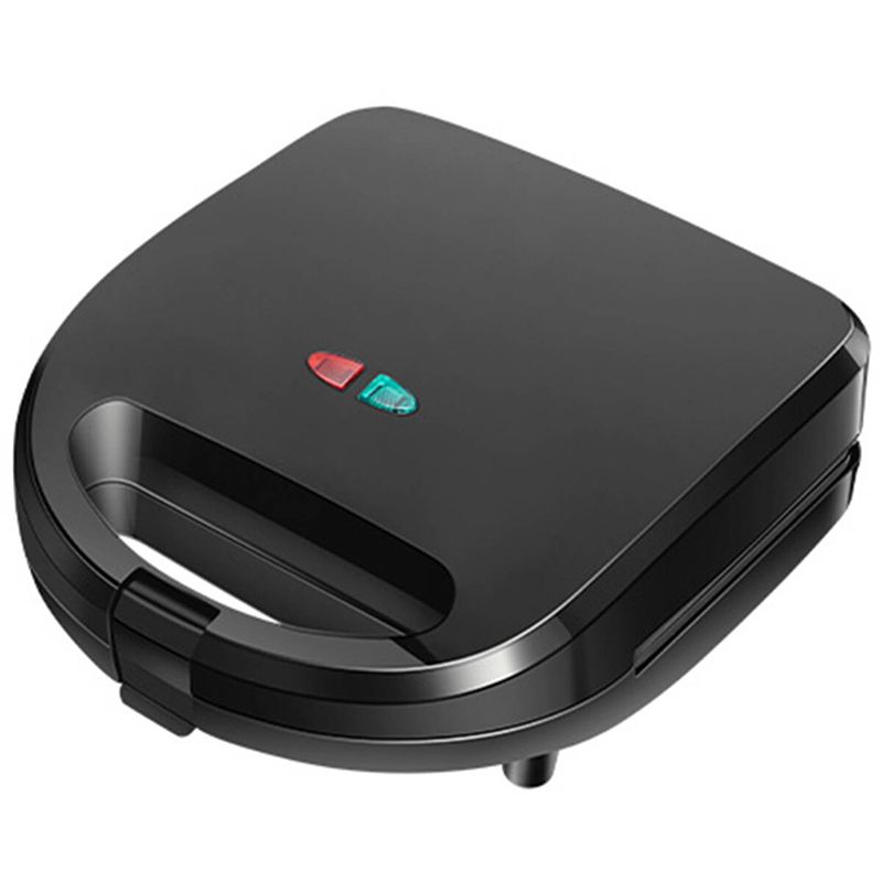 Foto van Tosti ijzer - tosti apparaat - aigi nibo - contactgrill 3 in 1 - cooltouch hendel - zwart