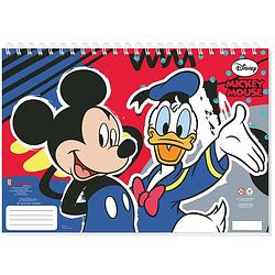 Foto van Disney tekenboek mickey & duck 23 x 33 cm papier 30 pagina's