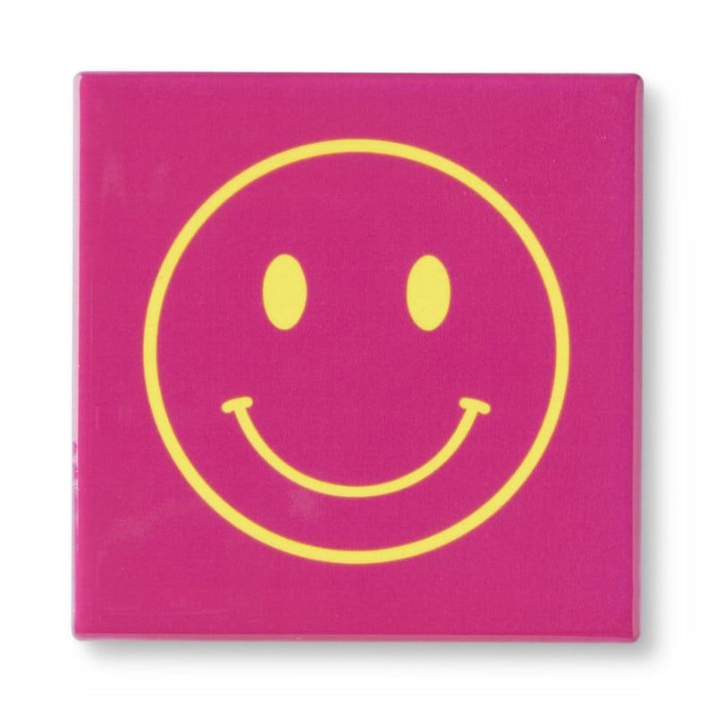 Foto van Siertegel smiley - 10x10x0.5 cm