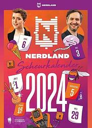 Foto van Nerdland scheurkalender 2024 - hetty helsmoortel, lieven scheire - paperback (9789072201782)