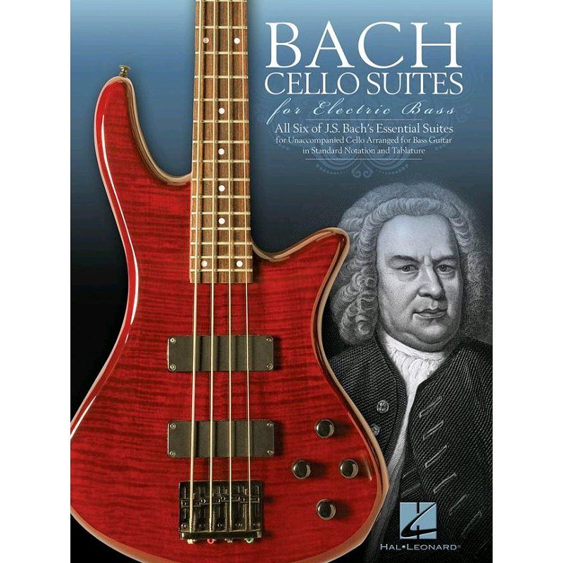 Foto van Hal leonard - bach cello suites for electric bass