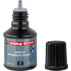 Foto van Edding bt30 (30 ml) navulinkt voor boardmarkers edding -250/361/365 - zwart - potje