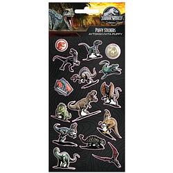 Foto van Jurassic world stickers puffy jongens 10 x 22 cm papier