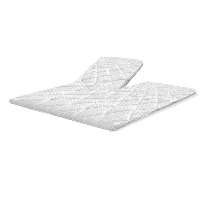 Foto van Elegance split topper matras latex 6cm - 200x220cm