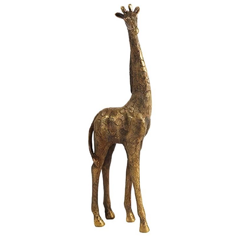 Foto van Countryfield beeld giraffe amalia 13 x 44 cm polysteen goud