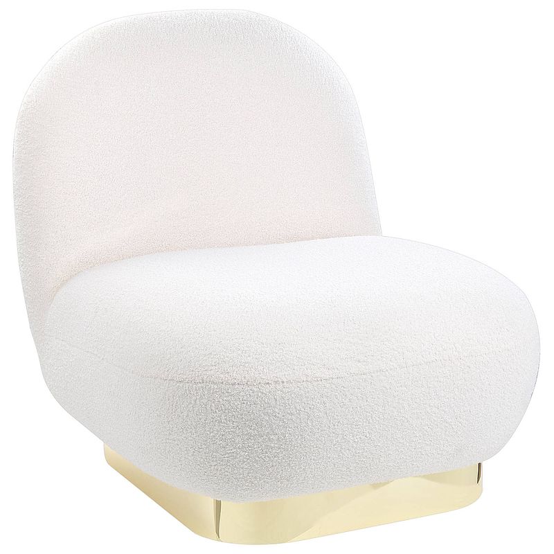 Foto van Beliani loviisa - fauteuil-wit-polyester