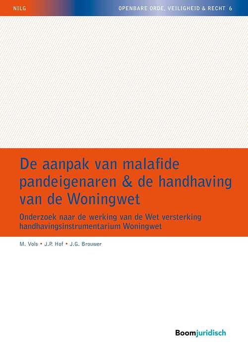 Foto van De aanpak van malafide pandeigenaren & de handhaving van de woningwet - j.g. brouwer, j.p. hof, m. vols - ebook (9789462747616)