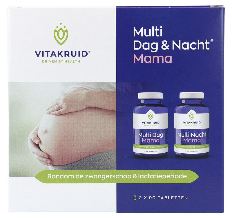 Foto van Vitakruid multi dag & nacht mama tabletten 2x90st