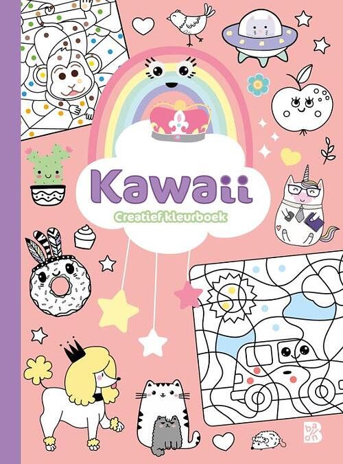 Foto van Kawaii kleurboek - paperback (9789403226903)
