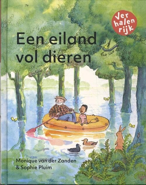 Foto van Een eiland vol dieren - monique van der zanden - hardcover (9789060389881)