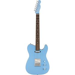 Foto van Fender aerodyne special telecaster rw california blue elektrische gitaar met deluxe gigbag