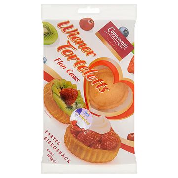 Foto van Coppenrath wiener torteletts flan cases 6 stuks 100g bij jumbo