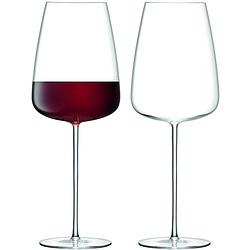 Foto van L.s.a. wijnglazen culture red wine 800 ml glas 2 stuks