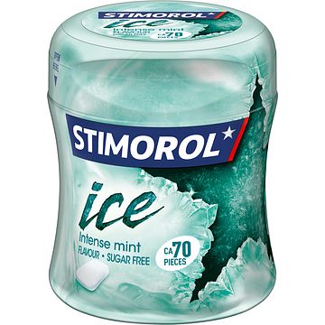 Foto van Stimorol ice kauwgom intense mint suikervrij 80g bij jumbo
