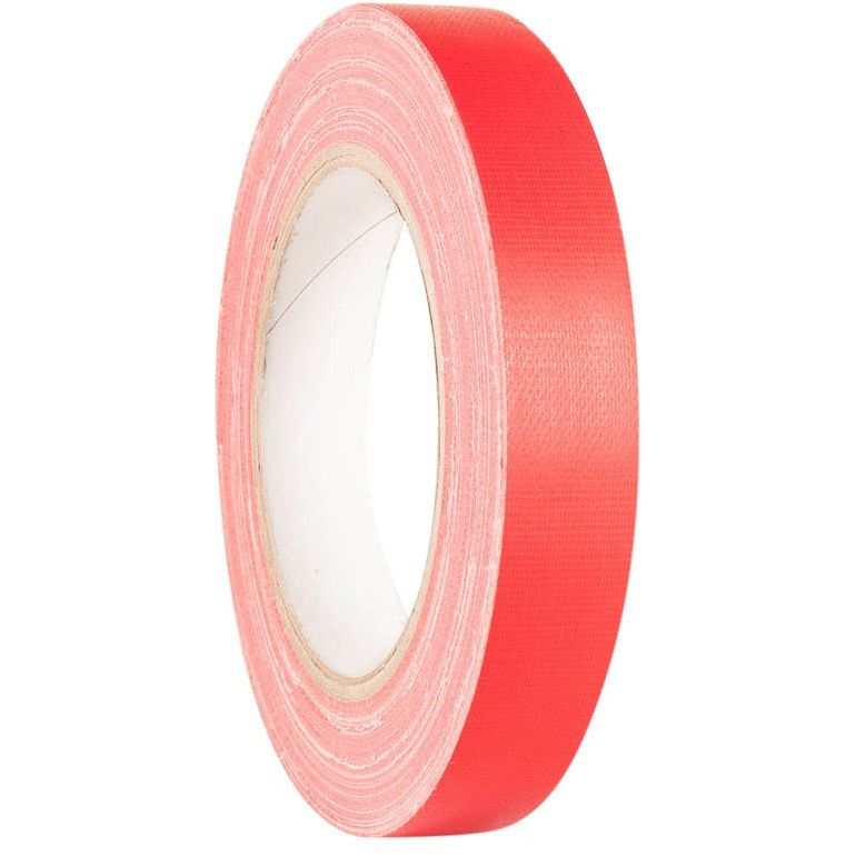 Foto van Adam hall 58064red gaffer tape 19 mm x 25 m rood