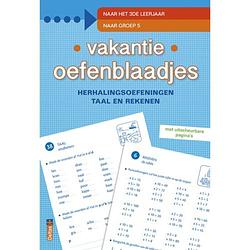 Foto van Vakantie oefenblaadjes ""naar groep 5"" /