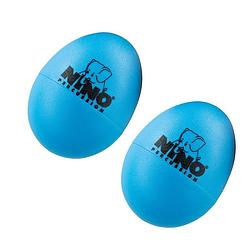 Foto van Nino percussion nino540sb-2 egg shaker blauw (1 paar)