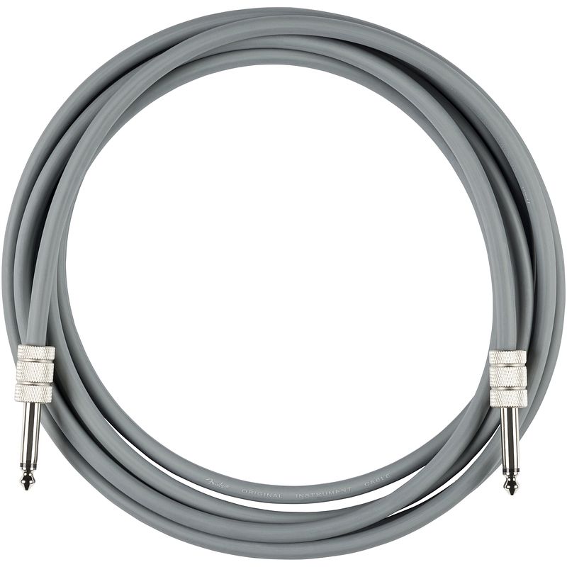 Foto van Fender 10's anniversary instrument cable 3m grijs