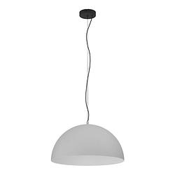 Foto van Eglo gaetano 1 hanglamp - e27 - ø 53,5 cm - grijs/wit