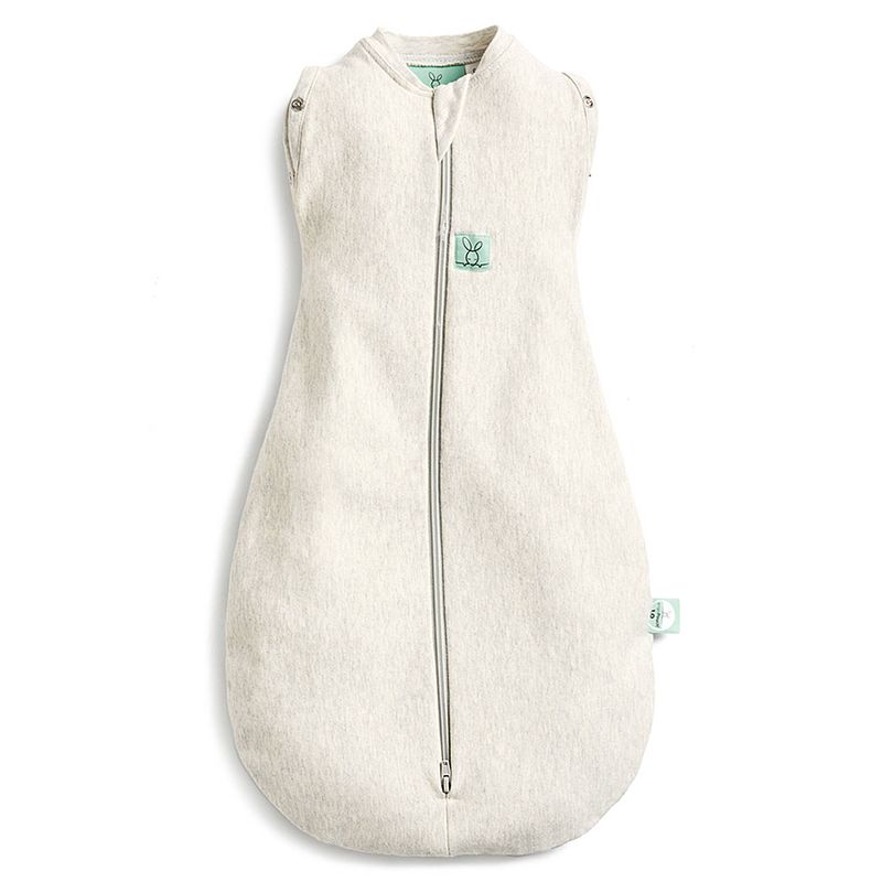 Foto van Ergopouch baby inbaker slaapzak cocoon - tog 1.0 (grey marle, 6-12m)