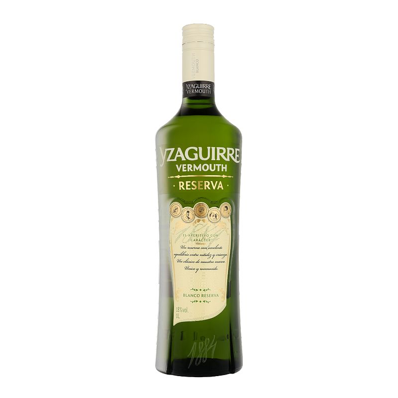 Foto van Yzaguirre vermouth blanco reserva 1,0 l wijn