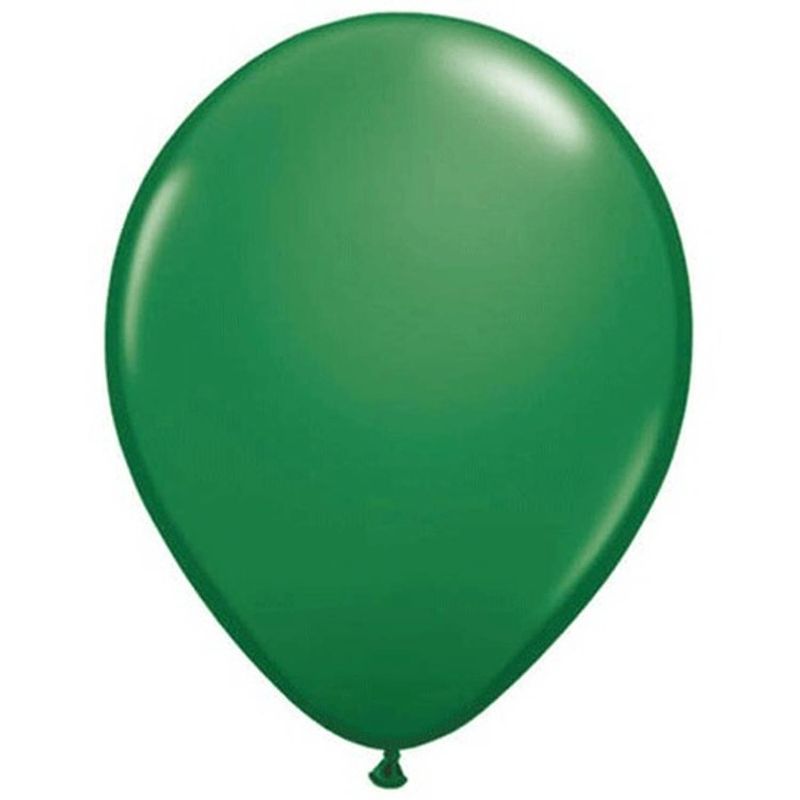 Foto van 25x groene qualatex ballonnen - ballonnen