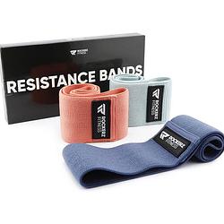 Foto van Weerstandsband - resistance band - fitness elastiek - 3 stuks - aztec