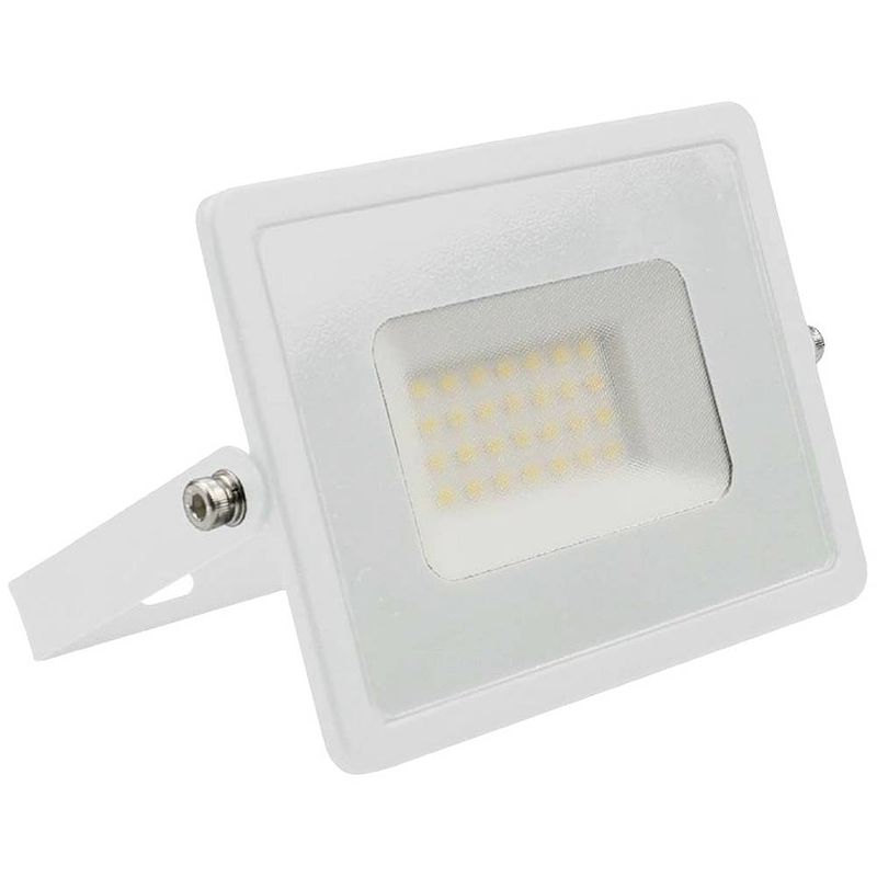 Foto van V-tac vt-4031w-n 215955 led-buitenschijnwerper energielabel: f (a - g) 30.00 w warmwit