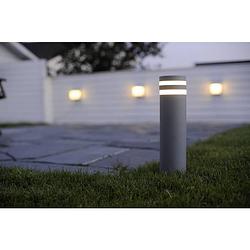 Foto van Eco-light 6048 gr focus staande buitenlamp halogeen gu10 antraciet