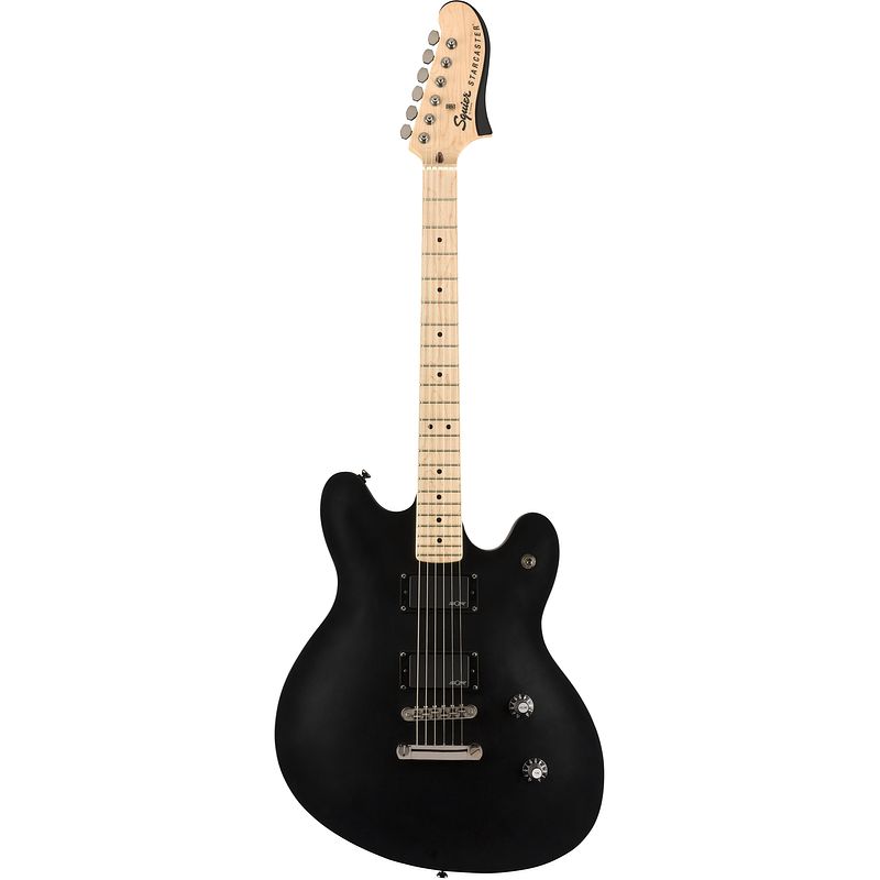 Foto van Squier contemporary active starcaster flat black mn